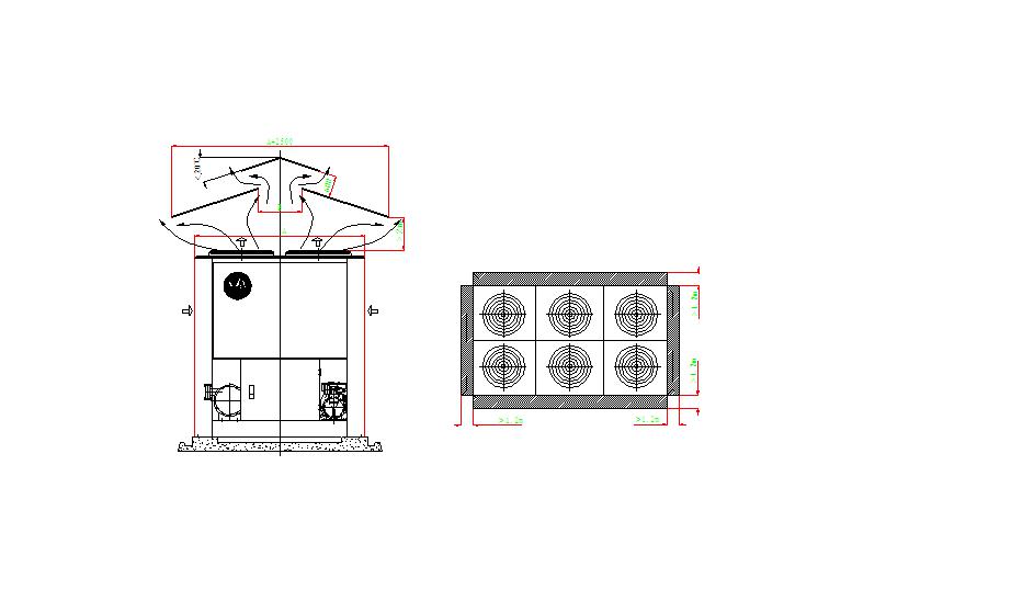 260系列模塊式風冷熱泵機組